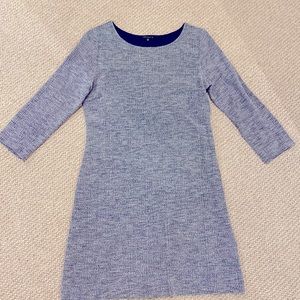 Theory blue and white dress